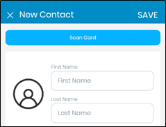 Using the Business Card Reader with Act! Companion