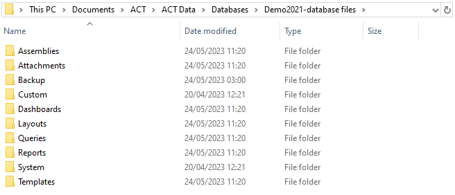 How To Transfer an Act! Layout Template or Other Supplementary Files To ...