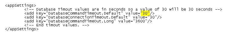 How to increase timeout values for remote synchronization