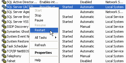 Error in the Application When Attempting to Open Your Database