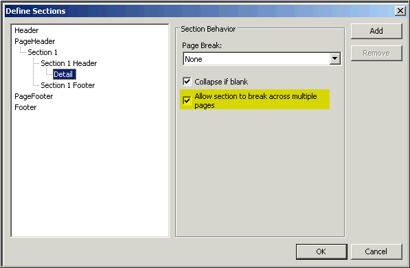 How to Create Page Breaks in Notes/History Reports for Long Notes and ...