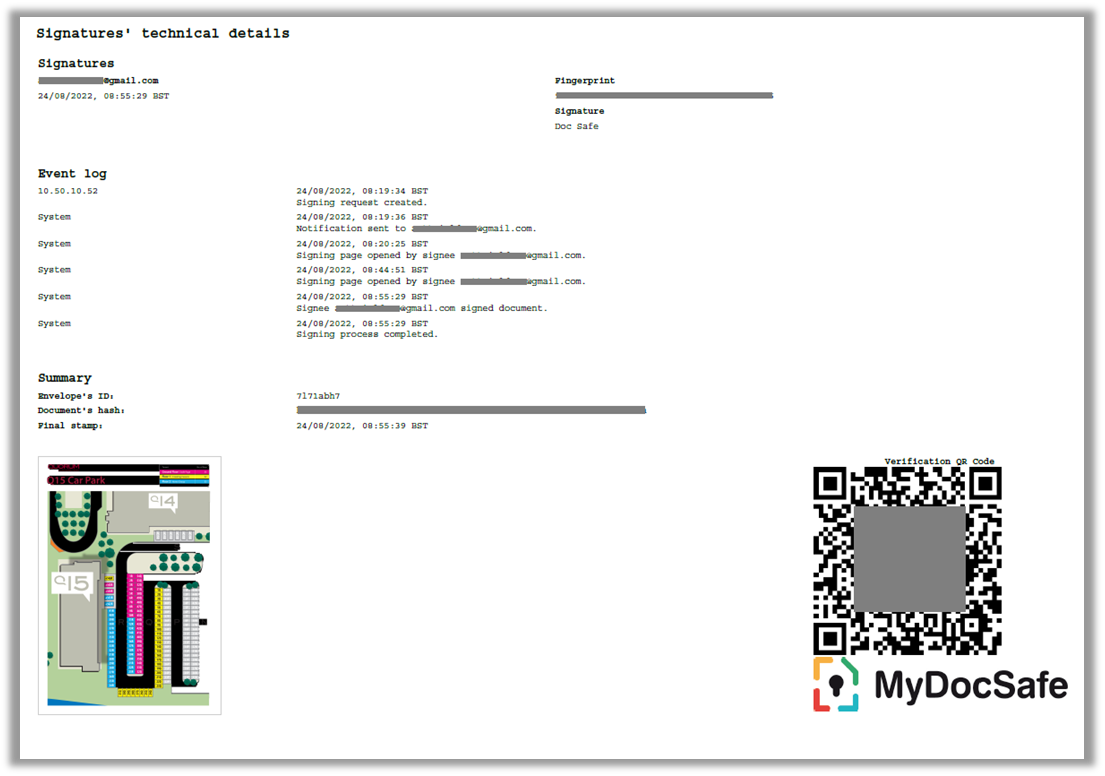 How to Send MyDocSafe E-Signatures