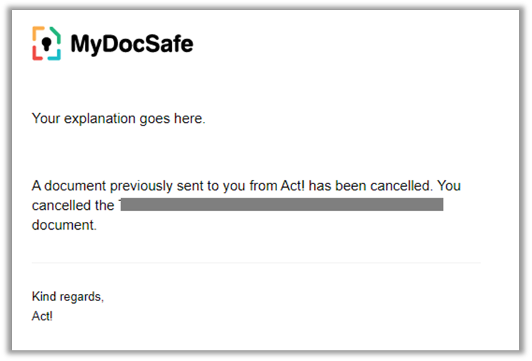 How to Send MyDocSafe E-Signatures