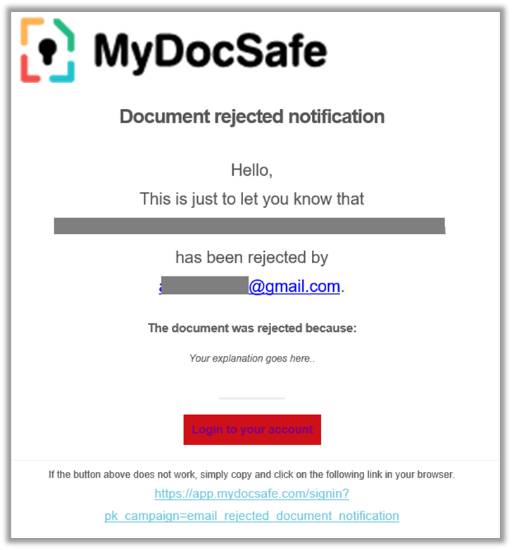 How to Send MyDocSafe E-Signatures