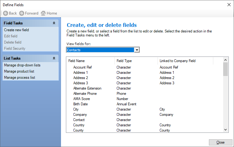 How to Add Address Fields to Your Act! Database