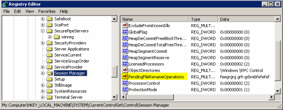 Error: A computer restart is required... or Reboot pending When ...
