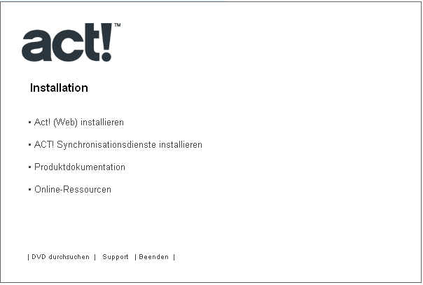 Wie installiere ich Act! v26?