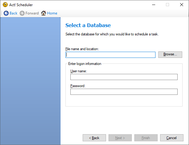 How to configure automatic remote database synchronization in Act!