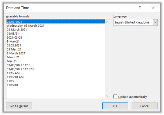 How to Create a Document Template in Act!