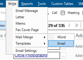 How to Use the New Mail Merge Feature in v27 and Above